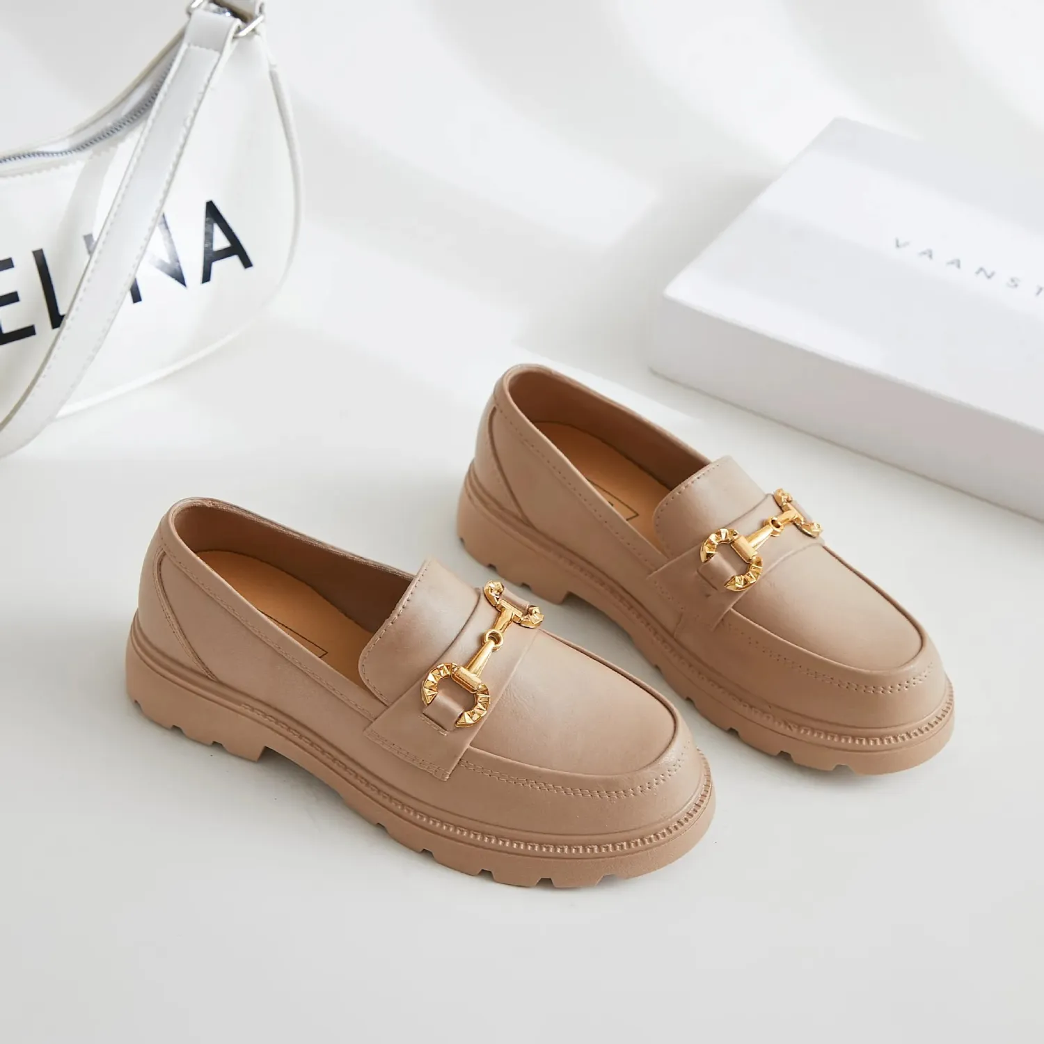 Remy Loafers | Luxe Platform Instappers