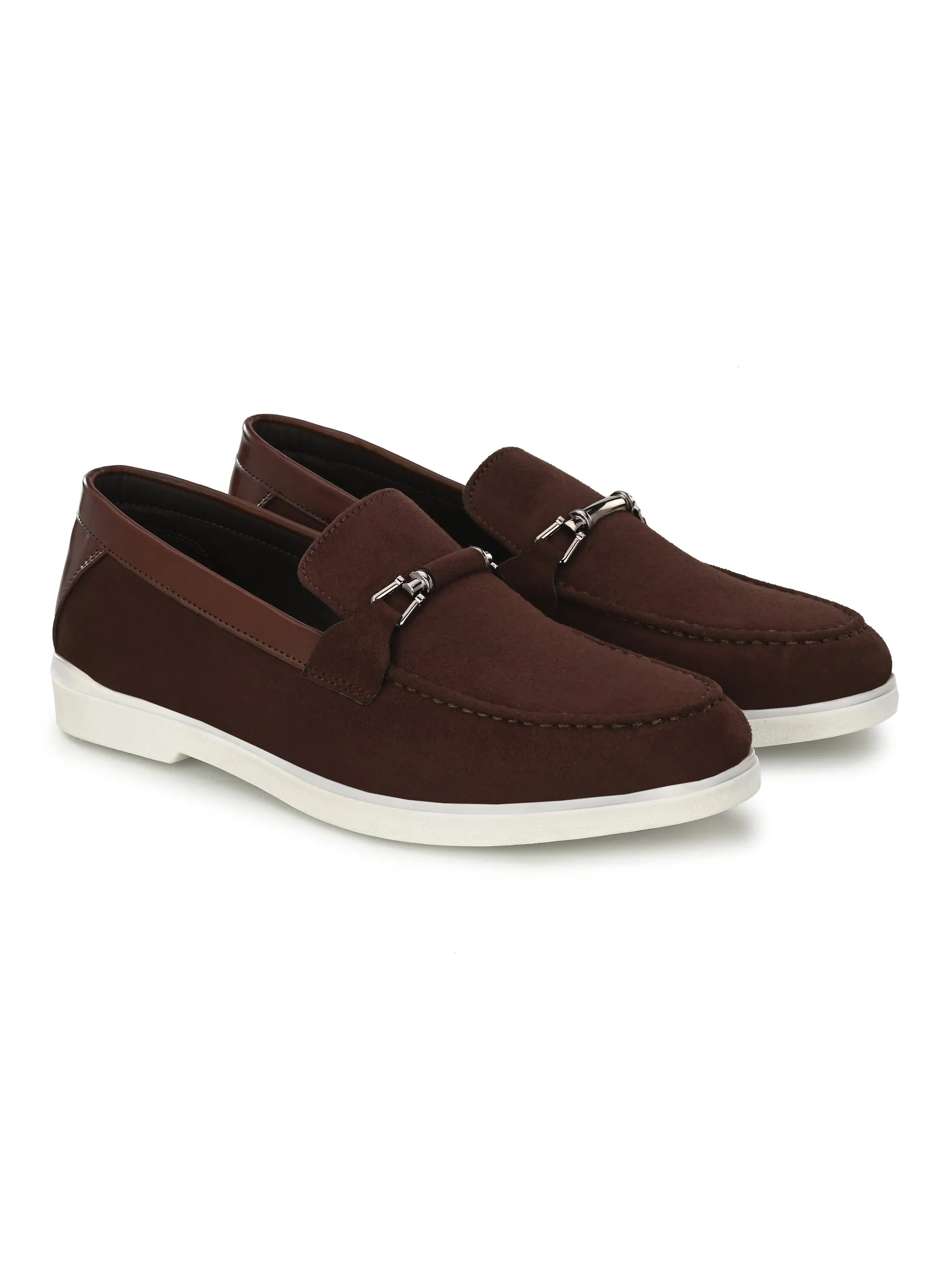 Saint Brown Penny Loafers