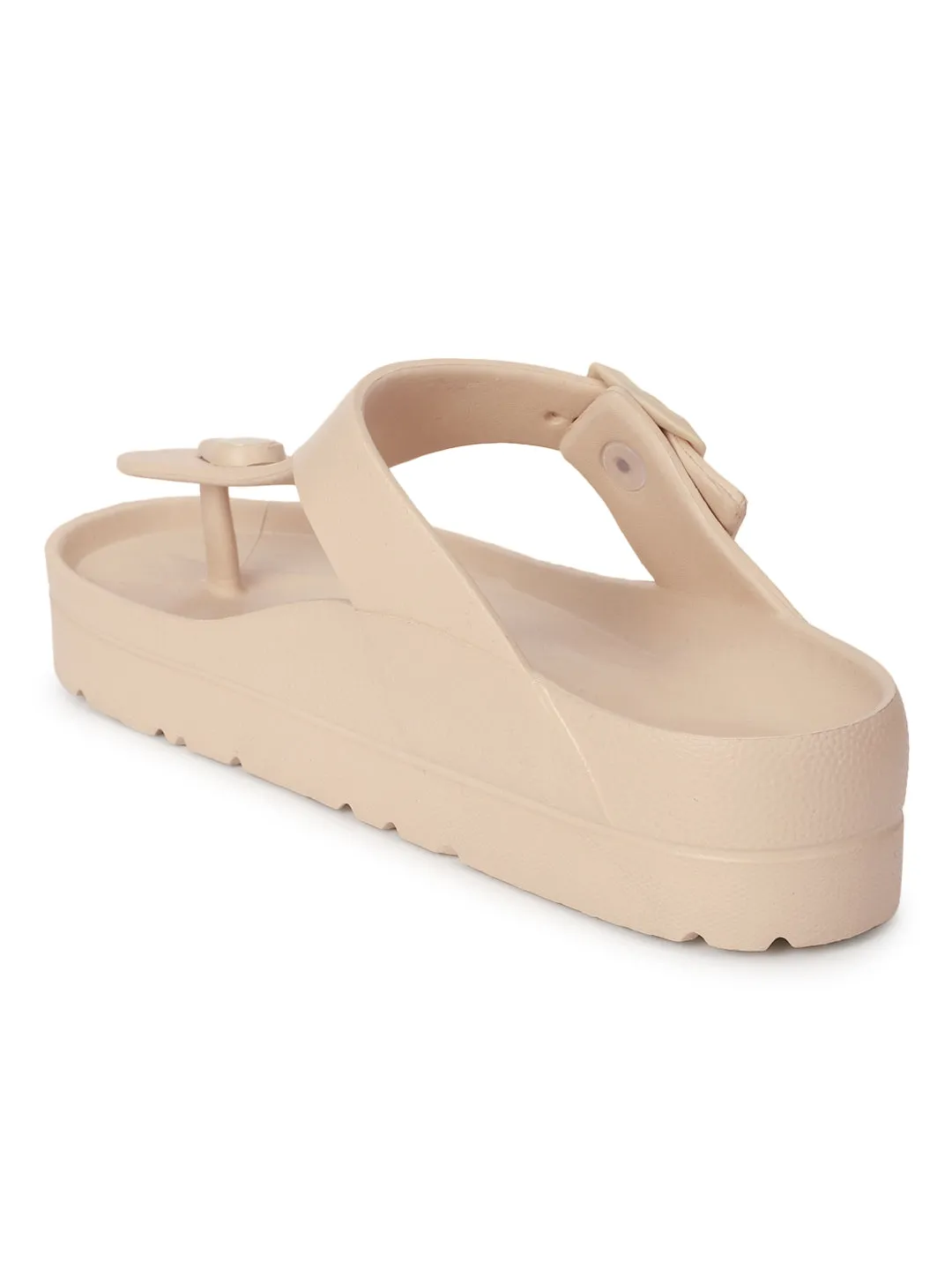 Sand PU Slip-On Flats (TC-RS3480-SND)