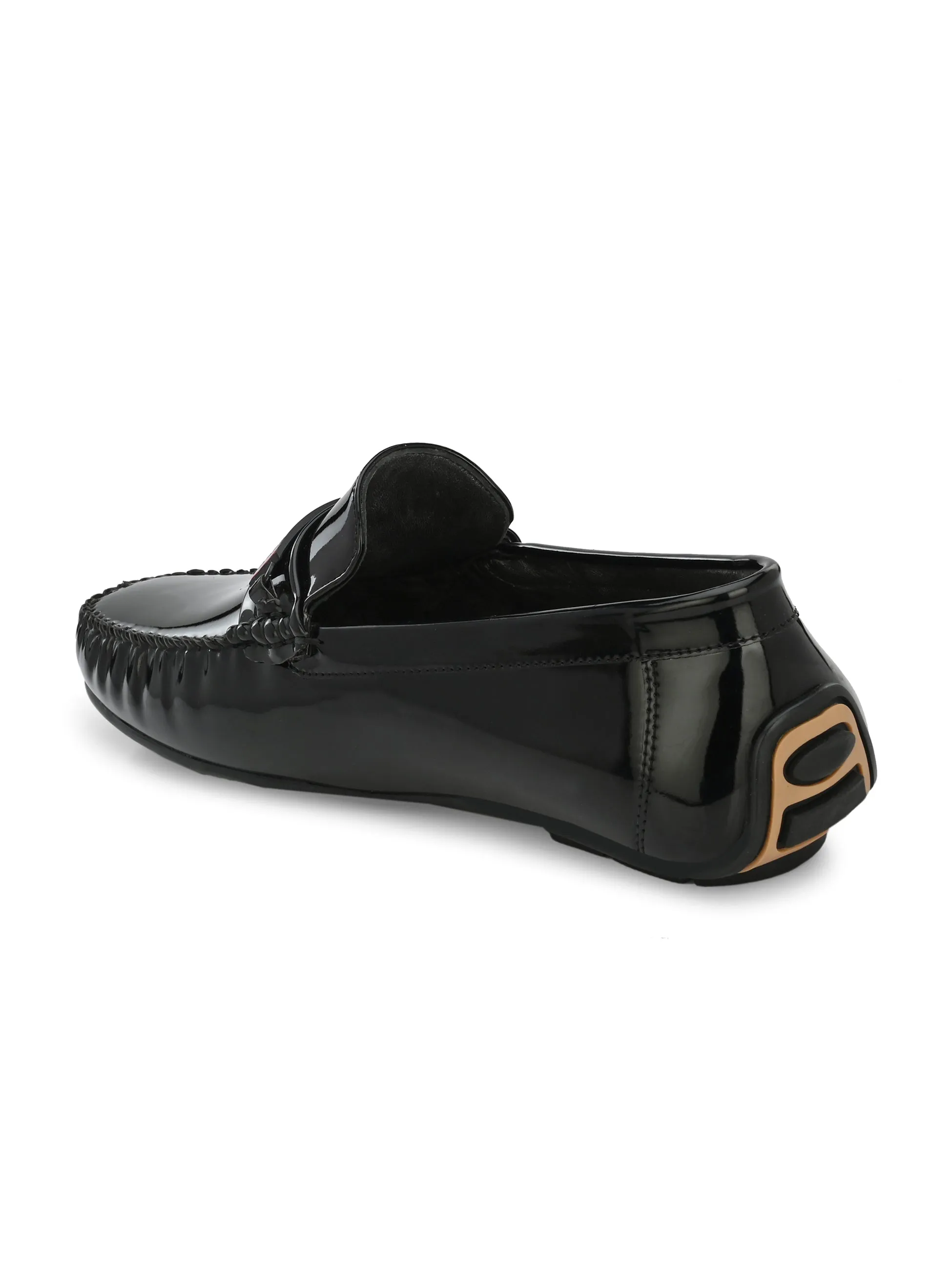 Serotonin Black Driving Loafers