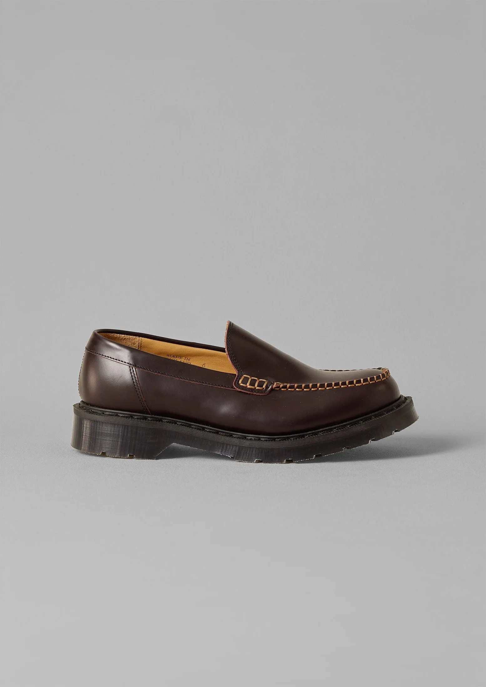 Solovair Leather Loafers | Cordovan