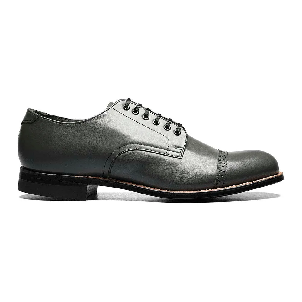 Stacy Adams Madison Gray Kidskin Leather Oxfords