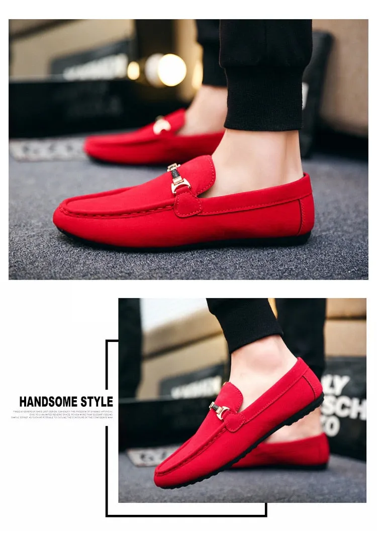 Summer Men Loafers Shoes Fashion Peas Driving Shoes