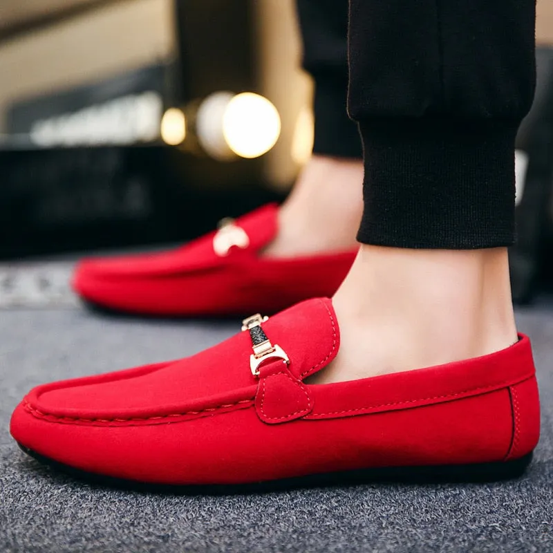 Summer Men Loafers Shoes Fashion Peas Driving Shoes