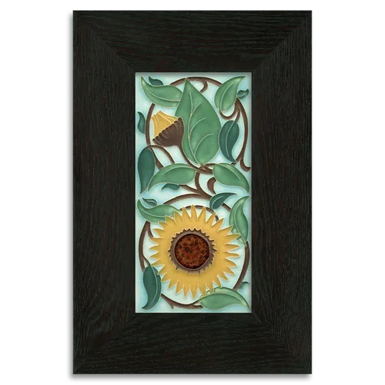 Sunflower Tile - Light Blue