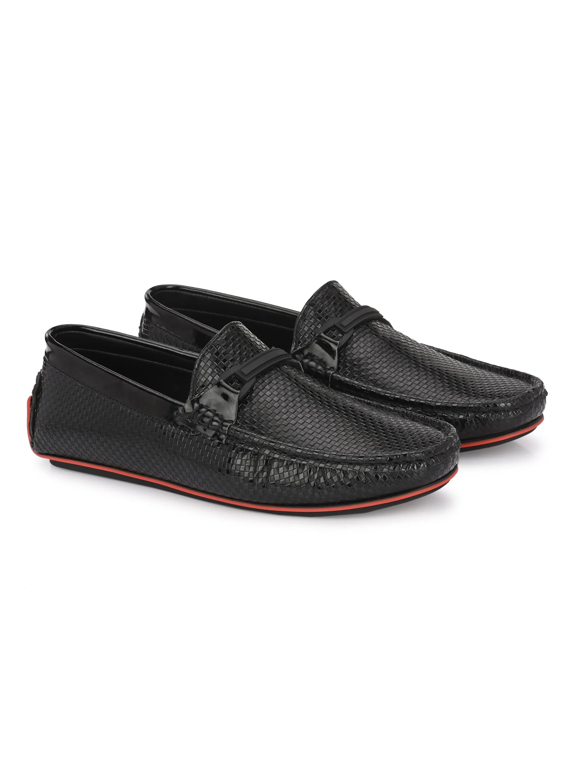 Swedish Black Driving Loafers