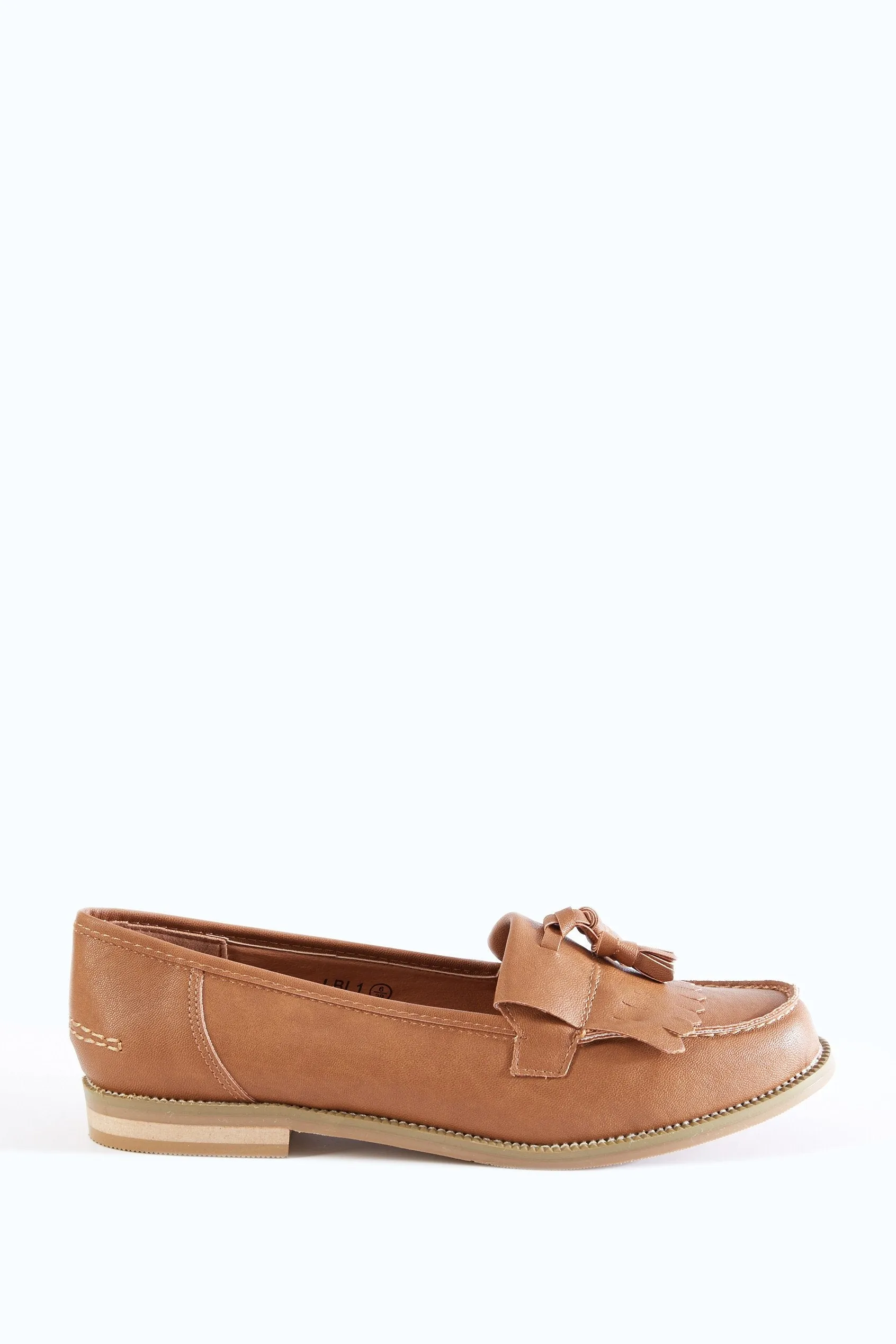 Tan Tassel Loafers