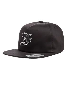 The Flatliners F Snapback (Black)