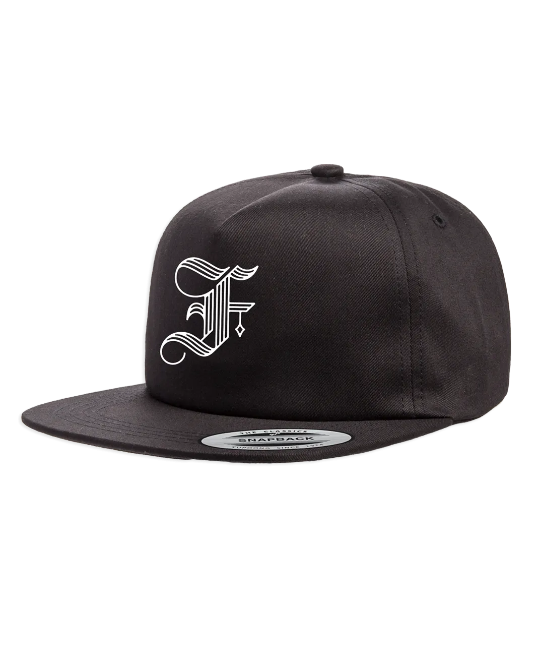 The Flatliners F Snapback (Black)