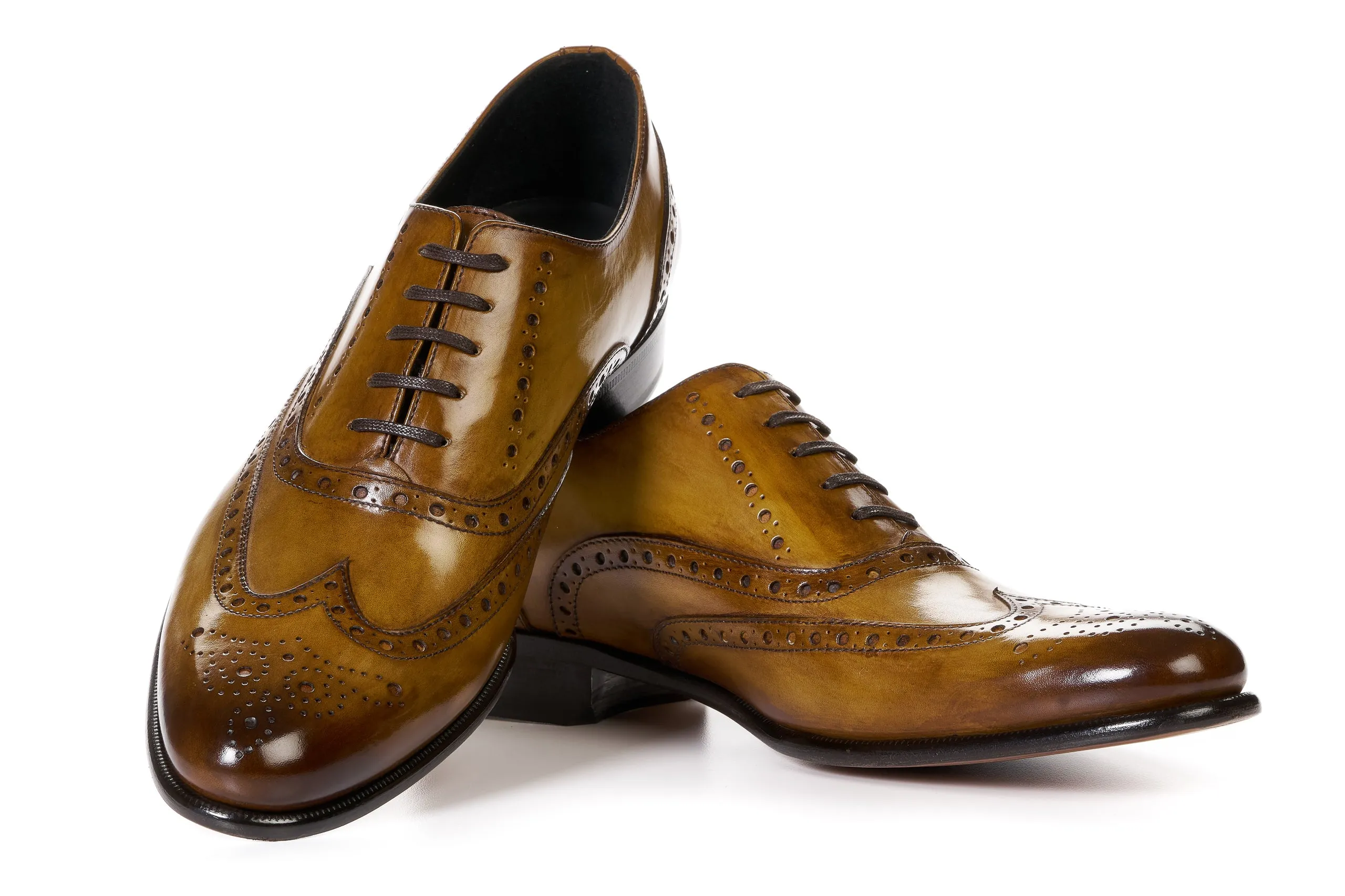 The West II Wingtip Oxford - Tobacco