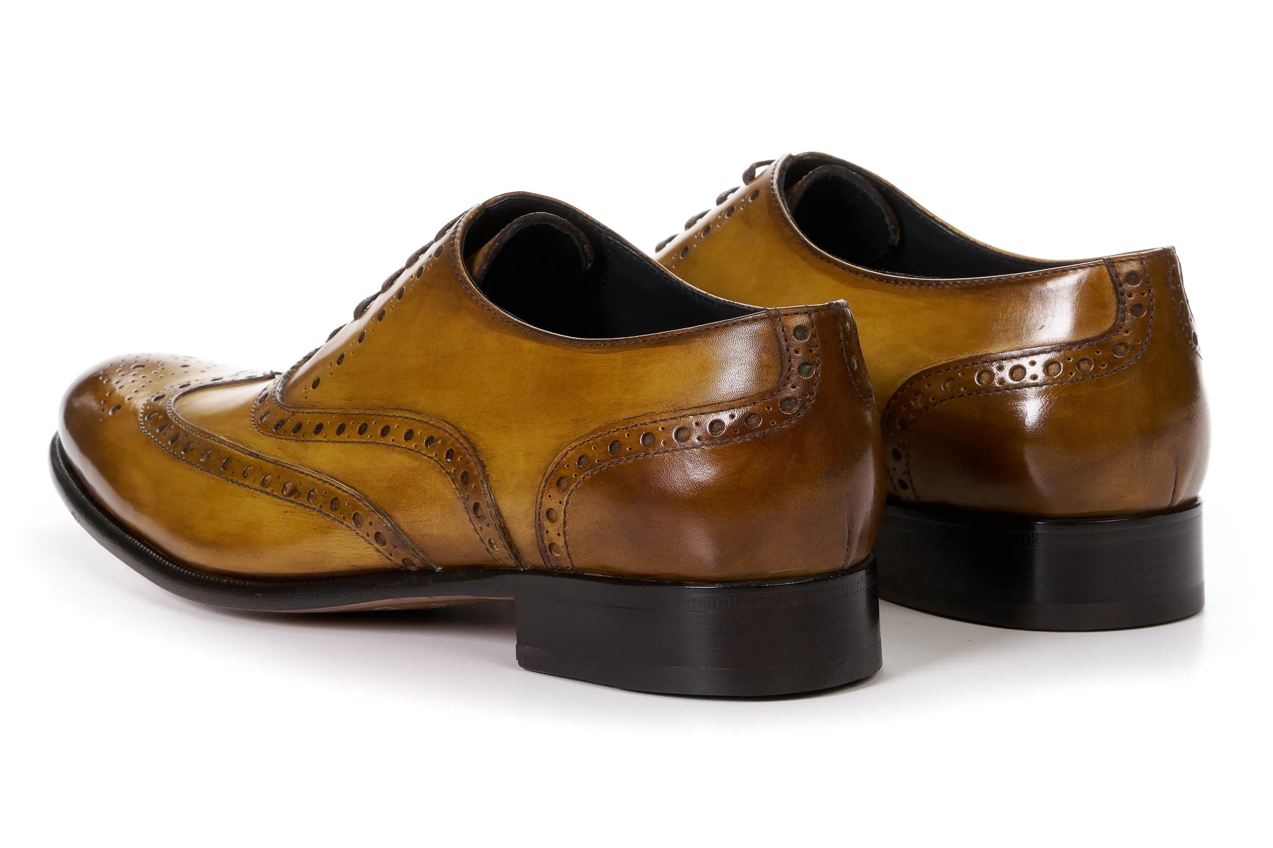 The West II Wingtip Oxford - Tobacco