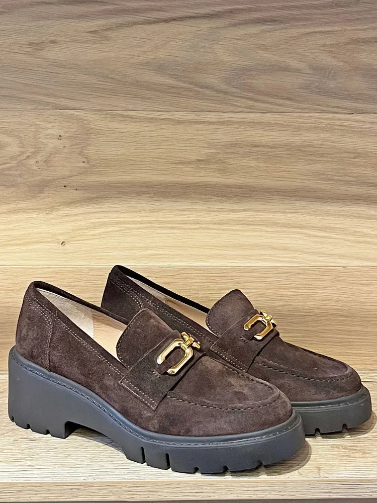 Unisa Jerica Loafers Chocolate Brown