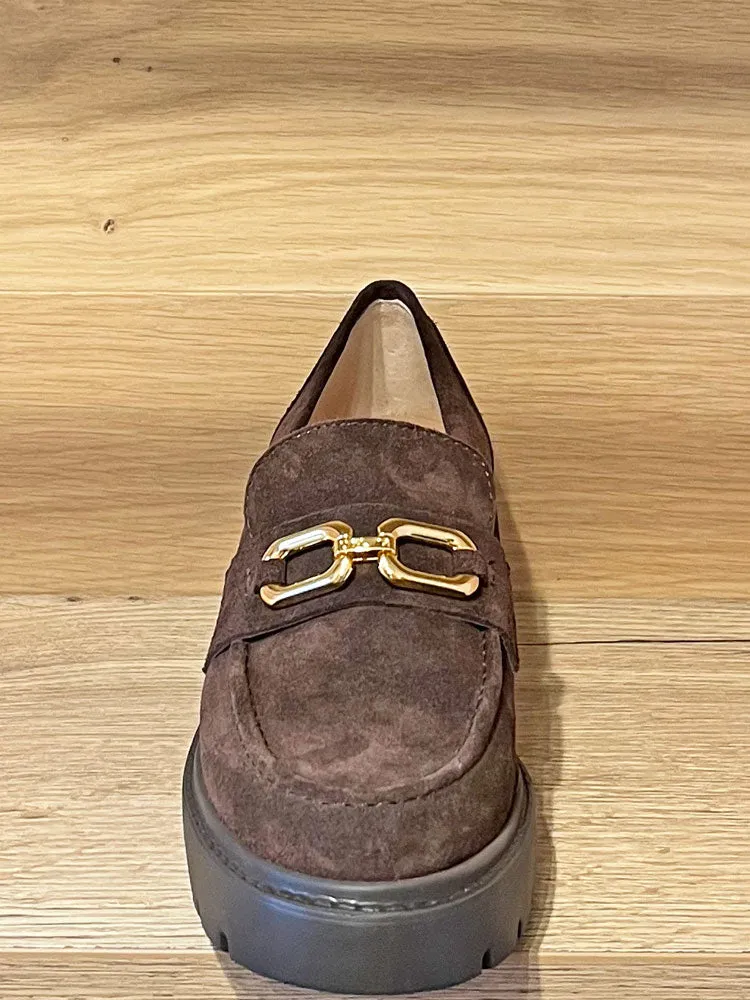 Unisa Jerica Loafers Chocolate Brown