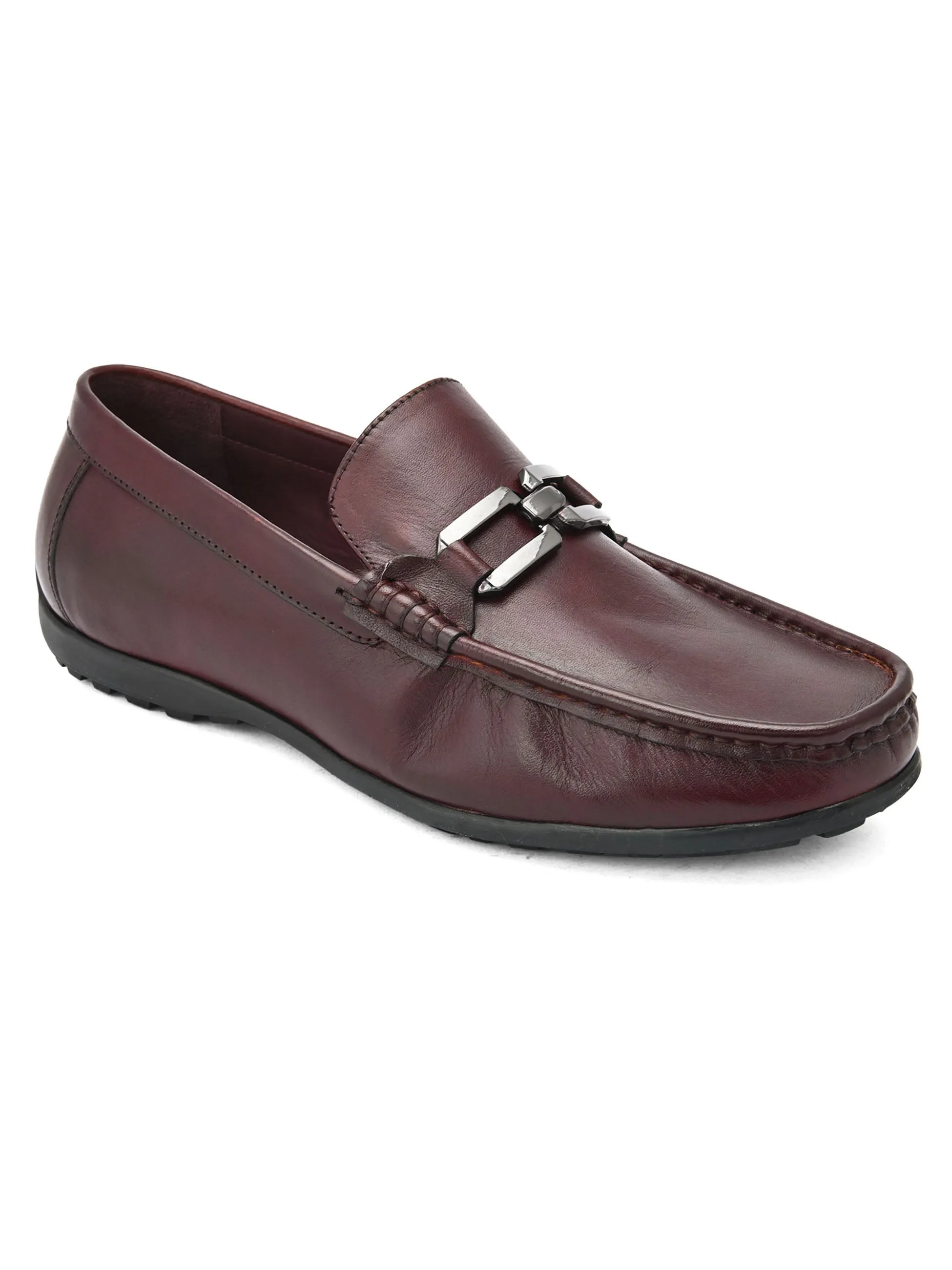 Venetto Cherry Driving Loafers