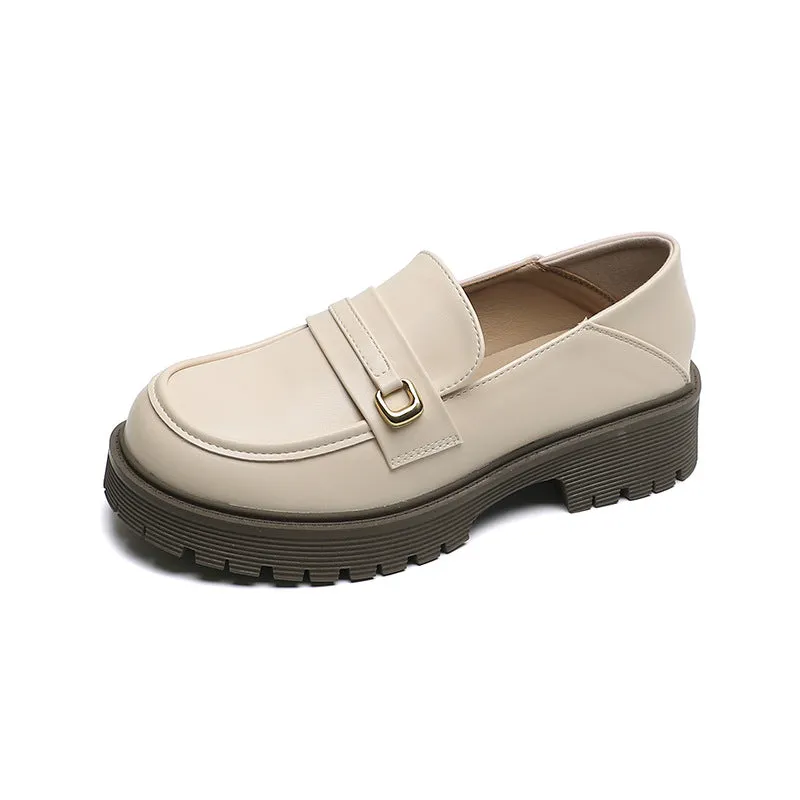 Women Minimalist Soft Thick Soled Casual Loafers