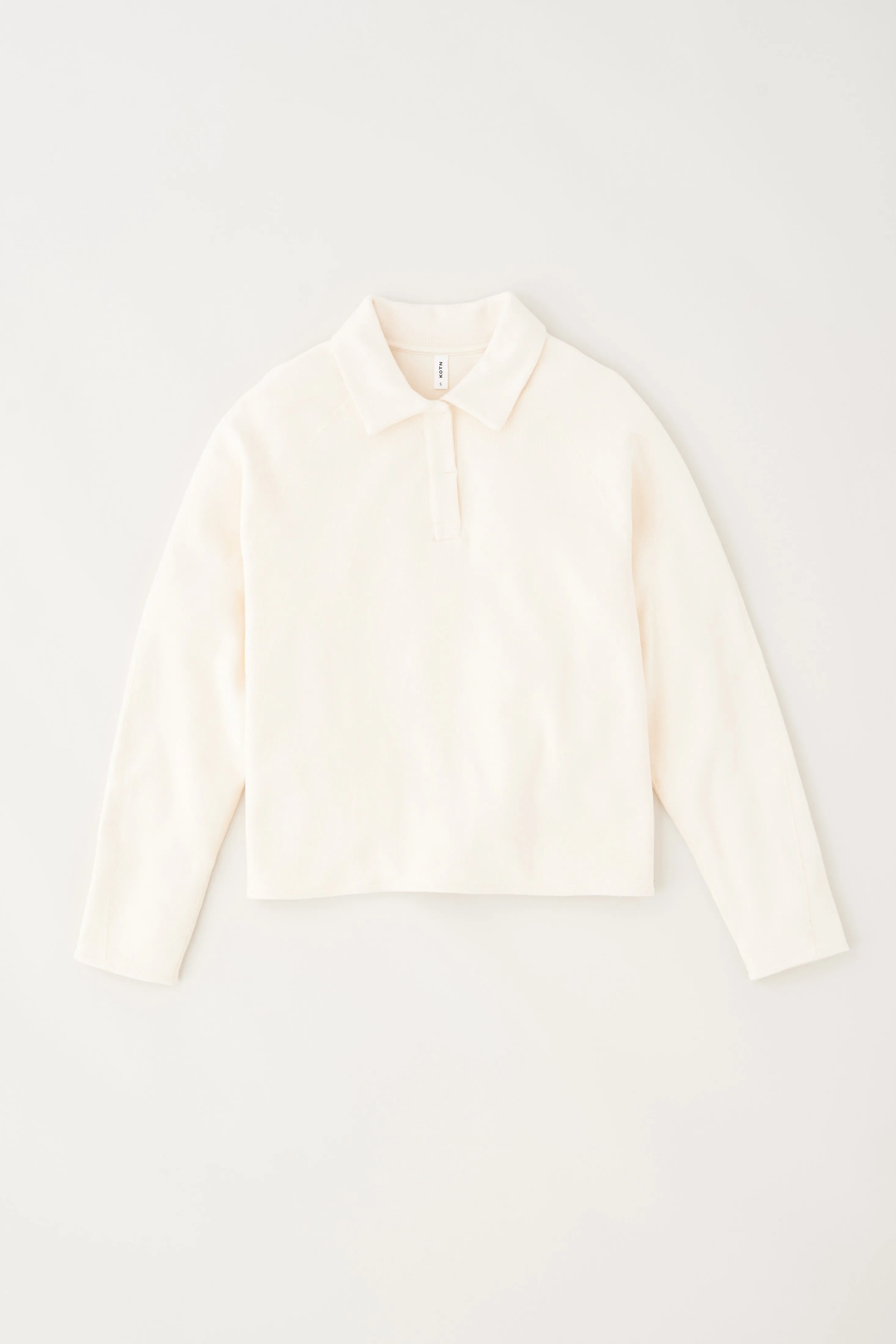 Women's Cozy Polo in Natural