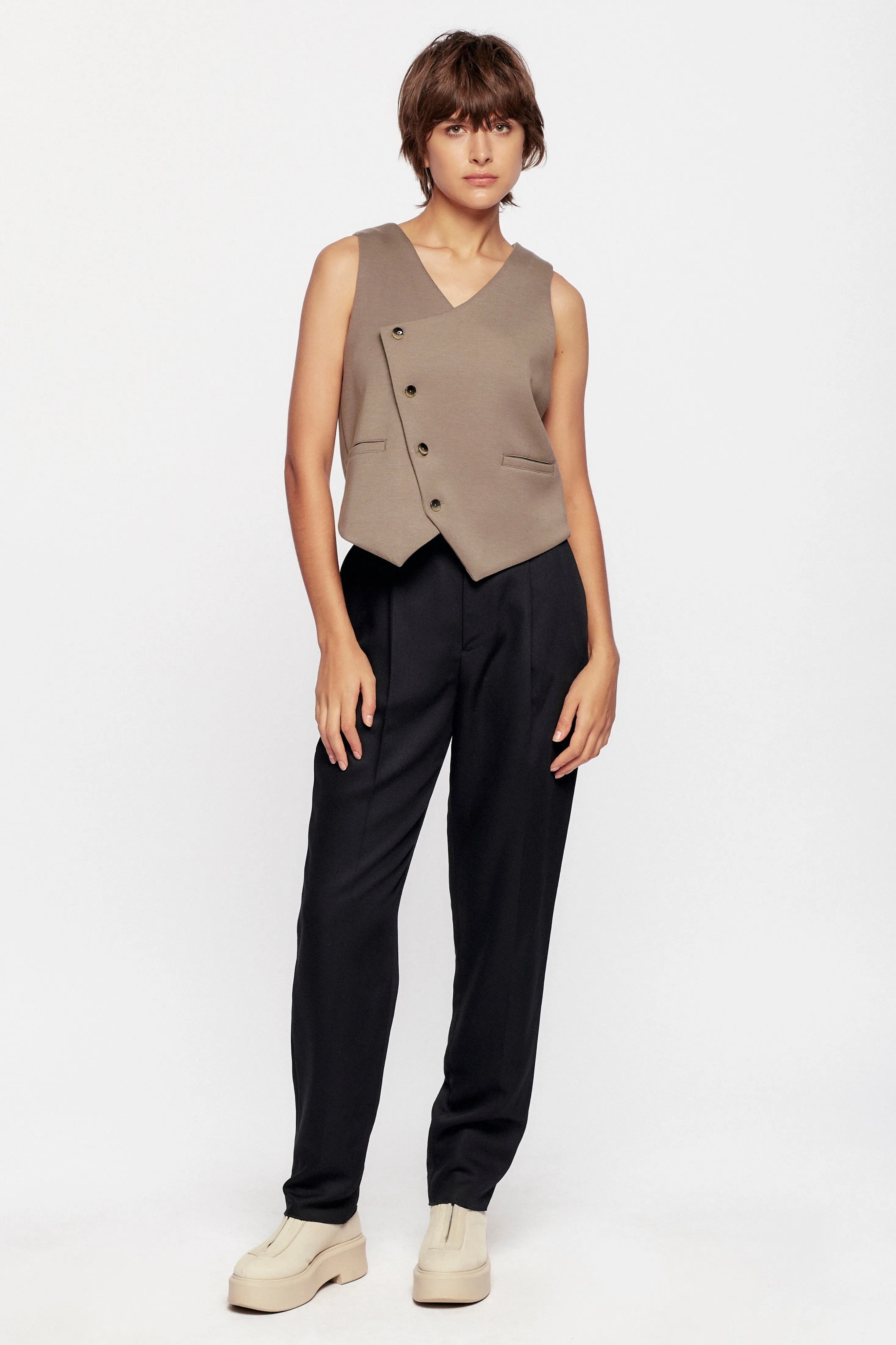 Women's Port Trouser in Black